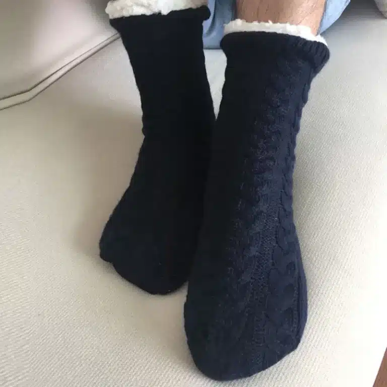 Chaussette antidérapante maison homme 3