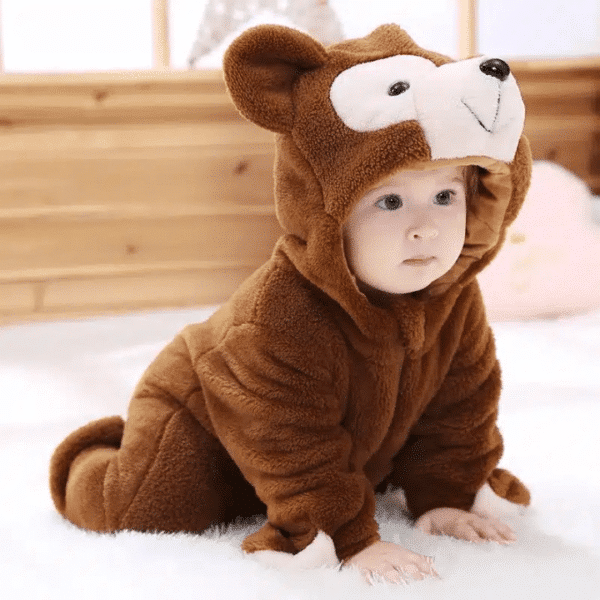 Combinaison bebe ours