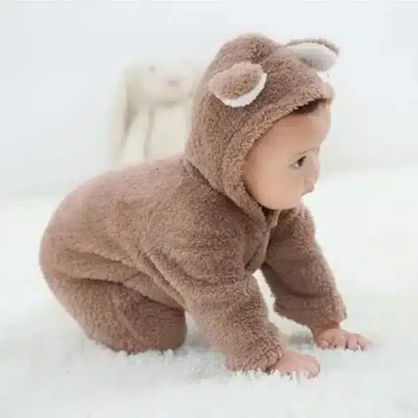 Combinaison moumoute bebe 17