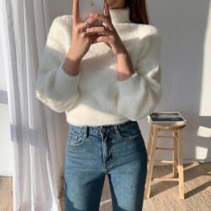 Gros pull pilou pilou