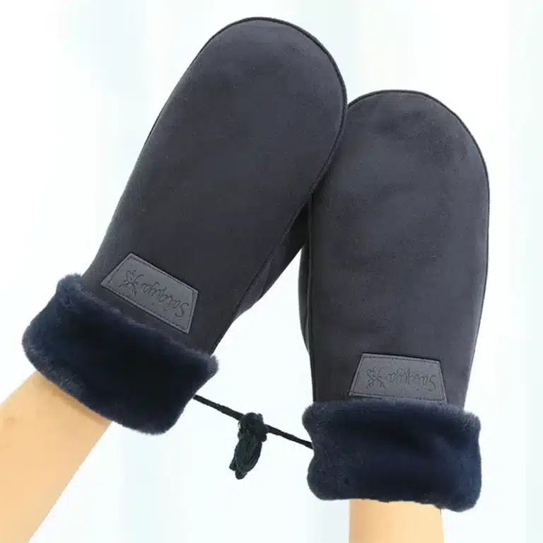 Moufles fourrées femme 17