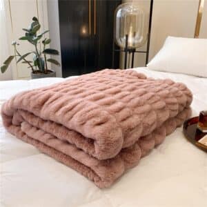 Plaid epais doux