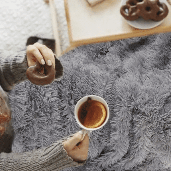 Plaid pilou pilou gris