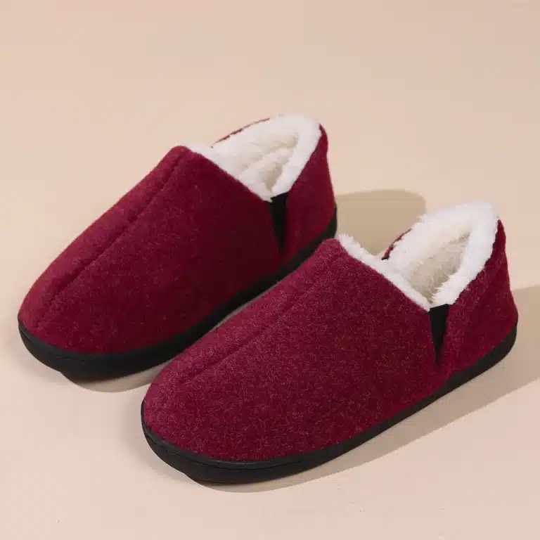 Pantoufle fourrée homme 8