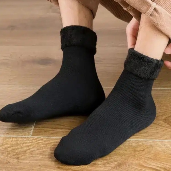 Chaussettes fourrées homme