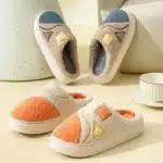 Chaussons d'intérieur coordonnants pour couple, toboggans chauds en peluche, chaussures mignonnes pour la maison, le sol, la chambre, l'hiver, les femmes et les hommes 5