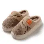 Chaussons d'intérieur coordonnants pour couple, toboggans chauds en peluche, chaussures mignonnes pour la maison, le sol, la chambre, l'hiver, les femmes et les hommes 11