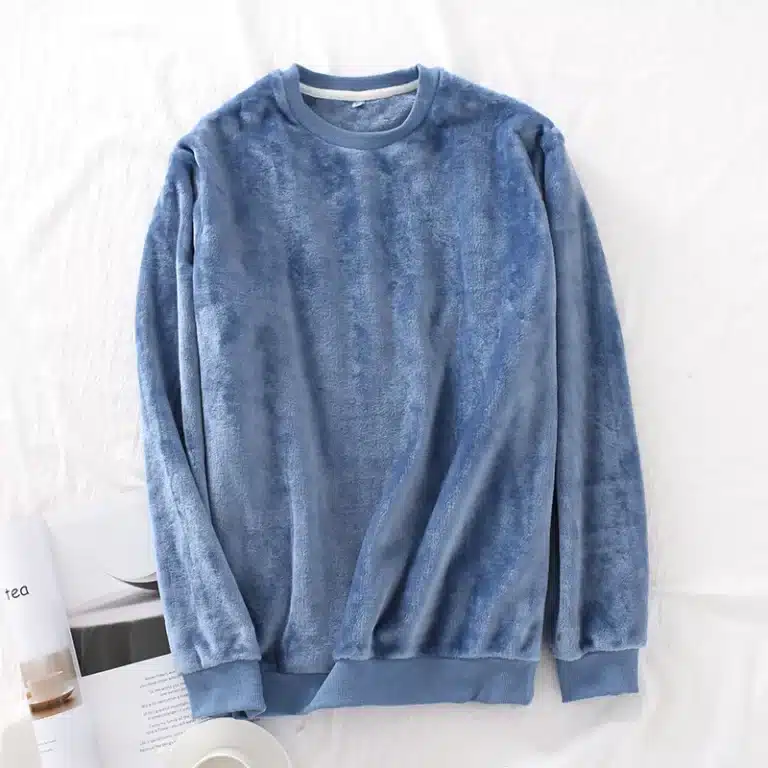 Haut de pyjama polaire homme 2