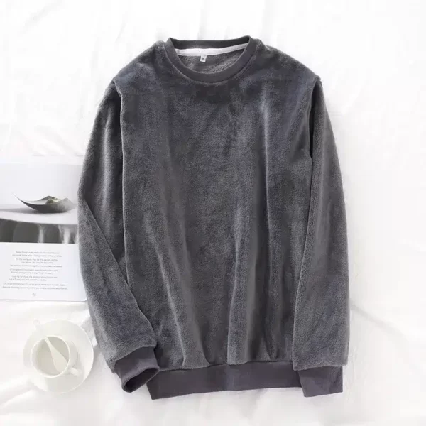 Haut de pyjama polaire homme 3