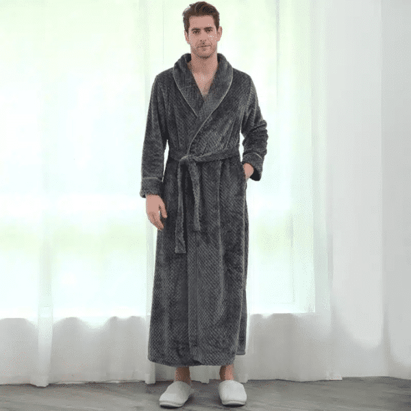 Peignoir cocooning homme