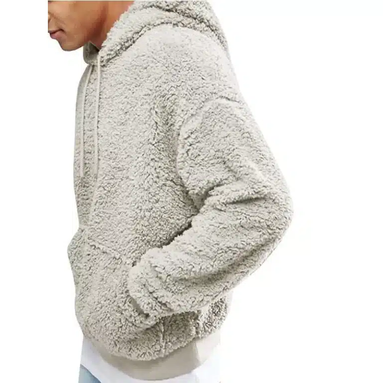 Sweat capuche homme pilou 2