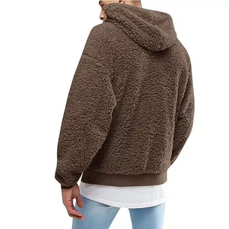 Sweat capuche homme pilou 4