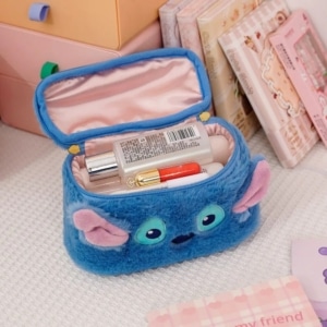 Trousse de toilette stitch (bleu clair ou foncé)