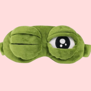 Masque de nuit grenouille