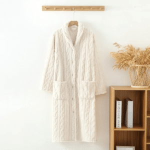 Robe de chambre moumoute
