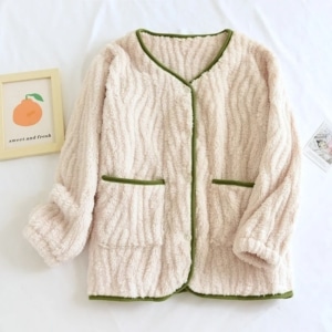 Veste moumoute pyjama femme