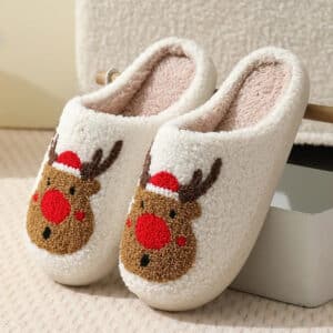 Chaussons de noel femme
