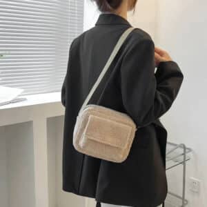 Sac bandoulière moumoute