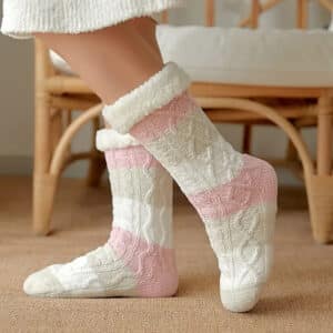 Chausson chaussette antidérapant femme​