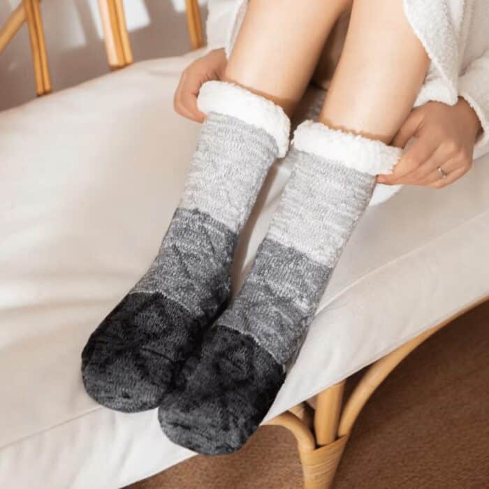 Chaussettes-thermiques-femme-Les cc