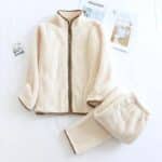 pyjama-femme-hiver-pilou-creme-z