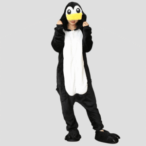Pilou pilou pingouin noir femme