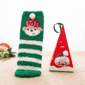 Chaussette lutin de Noel