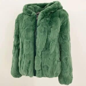 Veste pilou verte femme