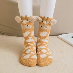 Chaussette girafe pilou