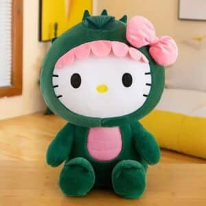 Doudou hello kitty dinosaure​