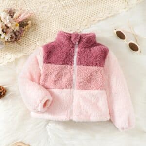 Veste moumoute enfant fille