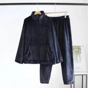 Ensemble pyjama homme veste et pantalon pilou