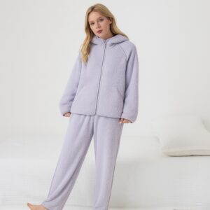 Pyjama femme veste et pantalon​ tout doux