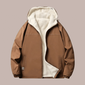 Veste homme chaude intérieur en pilou