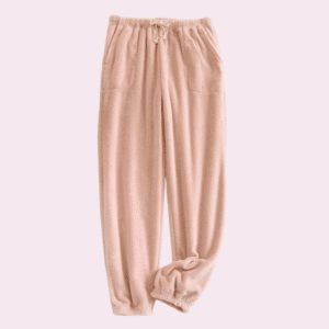 Pantalon pyjama femme polaire​