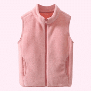 Gilet sans manche enfant en pilou