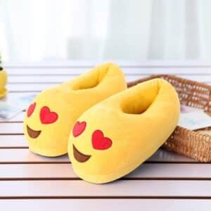 Chausson smiley coeur