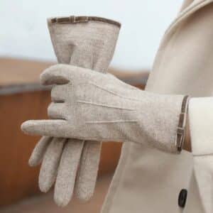 Gants fourrés femme​ chaud