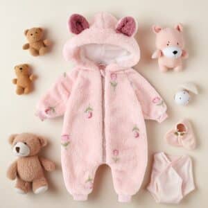 Combi hiver bebe fille​