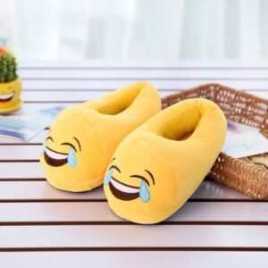 Chausson smiley mort de rire