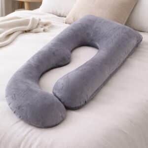 Coussin de grossesse en forme de U​ tout doux