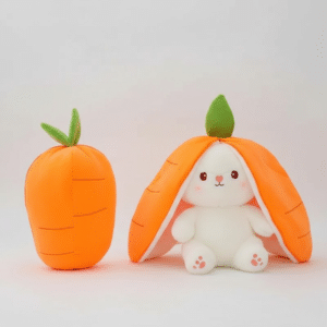 Doudou lapin carotte