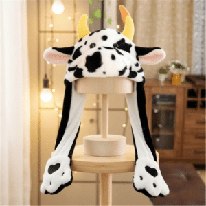 Bonnet vache oreille qui bouge