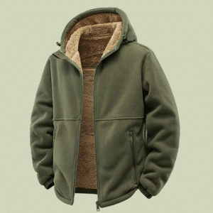 Gilet fourré moumoute homme