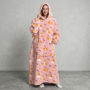 Sweat plaid femme long​ Corgi