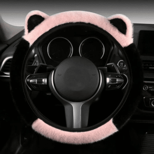 Housse volant moumoute oreille de chat