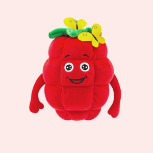 Peluche framboise