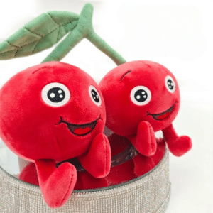 Peluche cerise​