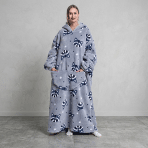 Long sweat plaid pilou raton laveur