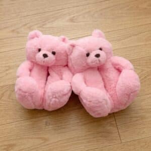 Chausson nounours femme